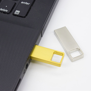 经典方形金属记忆促销礼品金属u盘带定制标志 - Product Image 6