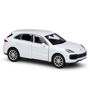 WELLY Diecast 1:36 Scale <strong>Model</strong> <strong>Car</strong> Toy Pors-che Macan <strong>T</strong>-urbo SUV High Simulator Metal Alloy Toy <strong>Car</strong> for Children Gift Collection - Product Image 1