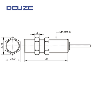 誘導近接センサーICU18MB10IU標準アナログ出力タイプ設計IP67距離0.05mm 30V DC - Product Image 2