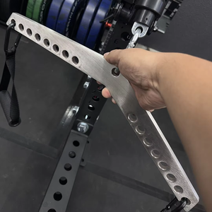 Pull-Down ekleri, 8-Level delik ayarlanabilir, spor salonu için kablo ekleri, çift veya tek egzersiz kolları ile uyumlu - Product Image 6