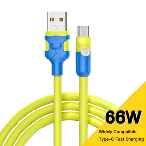 独特设计的优质外观Usb转C型电缆快速充电纯铜数据线 - Product Image 1