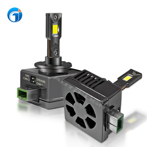 Xenon D12 Hid xenon D1S D3S D8S tak ve çalıştır için led Canbus LED far ampul flip chip LED ışık güçlü canbus LED farlar - Product Image 5