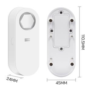 2pcs AAA 1.5V Battery Tuya App Wireless WiFi Buzzer 433mhz Water <strong>Detection</strong> Level <strong>Sensor</strong> for Home Alarm <strong>System</strong>
