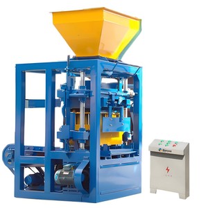 Modello 4-24 macchina per la fabbricazione di mattoni macchine per la produzione di mattoni per la vendita in Zimbabwe automatizzato ad alta capacità di mattoni in calcestruzzo pressa