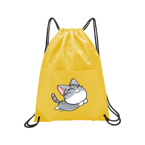 Custom Printed Pink <strong>Pattern</strong> Washable Foldable Retail Shopping Carry Drawstring Ecobag Folding Cloth <strong>Draw</strong> <strong>String</strong> <strong>Bag</strong> - Product Image 3