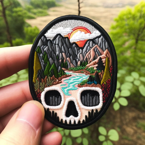 Thân thiện với môi hoa Twill thêu các bản vá lỗi cho Diy quần áo và may mặc trang trí - Product Image 3