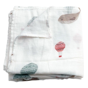 Toptan organik pamuklu kumaş bebek muslin anti-atlama kundaklama giysi 2 katmanlar bambu kundak battaniye destek özelleştirme - Product Image 2