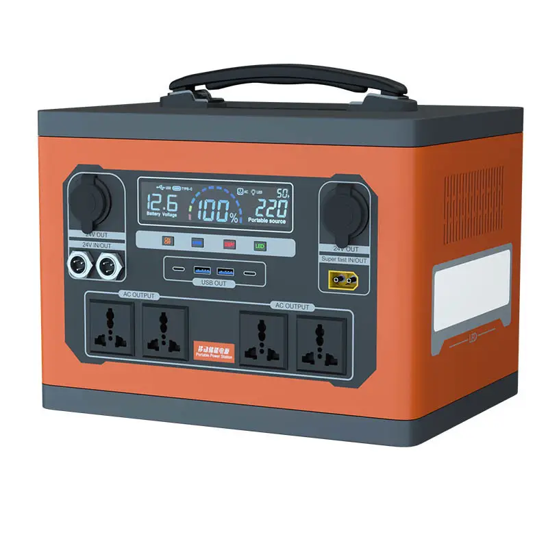 New Arrival Outdoor Emergency Portable Power Supply Energy Storage Power Generation System Energy Storage Power