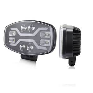 High Power 10inch Oval Work Light <strong>12V</strong> White Waterproof DRL <strong>80w</strong> <strong>Led</strong> Fog/driving Lights Auto Lighting Systems - Product Image 3
