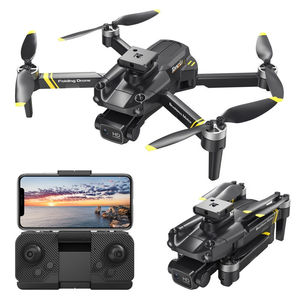 โดรนอัจฉริยะพับได้ F17พร้อมกล้องคู่4K GPS ใช้ในบ้าน & ระยะไกล1200เมตรติดตามฉันและควบคุมด้วยท่าทาง RTF สำหรับวิดีโอและภาพถ่าย - Product Image 1