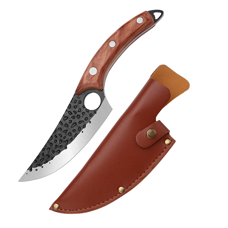 4.0mm Rosewood Boning Knife with pu holster