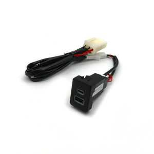 12V/24V <strong>USB</strong> Type C Car Charger Replacement Dual <strong>USB</strong> Ports QC3.0 &amp; PD Type C Car Power Socket Compatible With iPhone iPad PDA Lap - Product Image 6