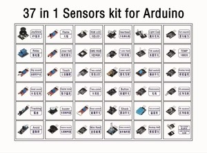 Kit de módulo de sensor de 37 piezas Programación de varios sensores Módulo de aprendizaje con módulo de sensor Kit de inicio