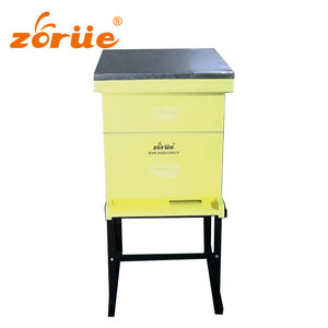 Wholesale Custom Logo Langstroth Bee Hive 3 Layers with 10 Frames New Condition Painted Beekeeping Hive - Product Image 2