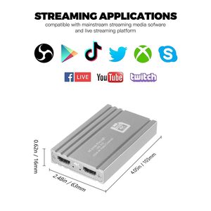 High Quality Multi Channel 4K60 <strong>Input</strong> and 4K60 <strong>Output</strong> 4K Video Capture <strong>Card</strong> - Product Image 2