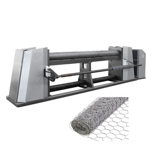 4.3METER Fully automatic straight and reverse <strong>hexagonal</strong> wire mesh <strong>netting</strong> <strong>machine</strong> in HTK factory - Product Image 6