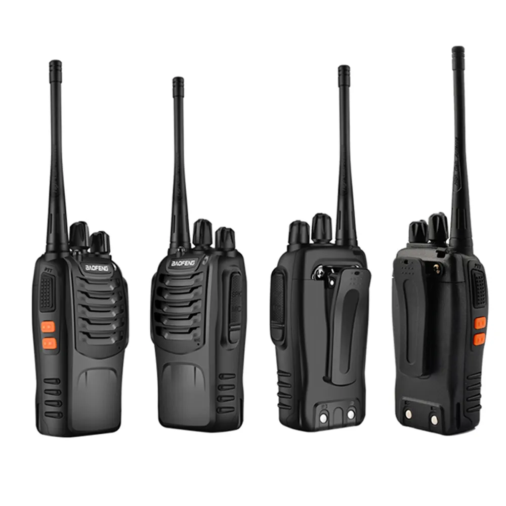 Orjinal sıcak uzun menzilli Ht Baofeng BF-888s iki yönlü telsiz 400-470MHz el UHF şifreli Walkie Talkie BF 888s A08c