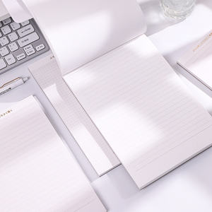 Bloc de notas autoadhesivo adhesivo para notas con agenda personalizada A5, logotipo y patrón de planificador semanal diario - Product Image 4