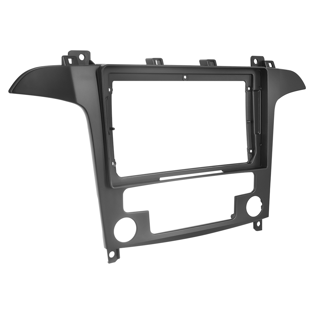 Podofo Car Radio Head Unit Installation Frame 9 Inch For Ford/S-MAX Automatic 2007-2008 With Air Conditioning Board