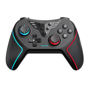 Controller di gioco senza fili Joystick con effetto Hall Stick analogico a doppia vibrazione motori Turbo per Nintendo Switch Lite/OLED - Product Image 1