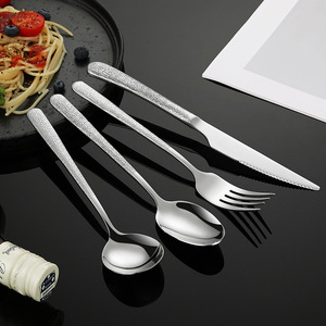 Flatware sets thép không gỉ sang trọng bạc thiết lập dao kéo với Hộp quà tặng - Product Image 3