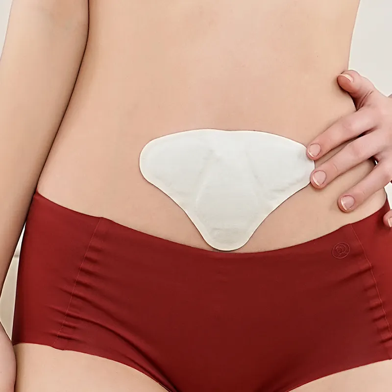 Pack de patch thermique adhésif chinois menstruel pour le soulagement de la douleur des règles patchs thermiques thermiques jetables