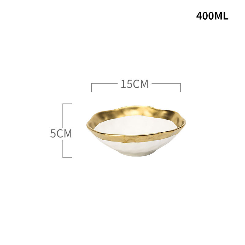 Bol blanc de 6 pouces