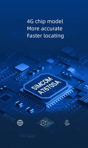 Rastreador GPS 4G 2G Formas de posicionamiento Antirrobo Geo-Fence Rastreador de ubicación GPS para seguimiento en vivo de automóviles Tarjeta SIM Localizador GPS con cable