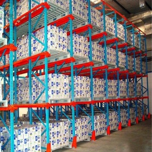 30% Carga/descarga más rápida Estantería de almacén personalizada Estantes de servicio pesado Sistema de estante de palés galvanizado - Product Image 2