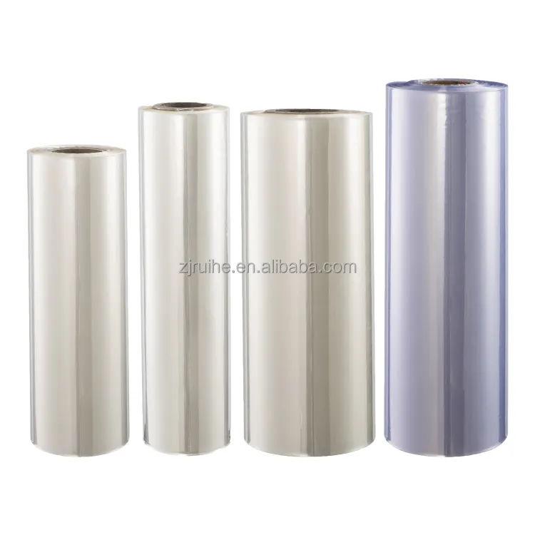 Professional Heat Soft Pvc Roll Shrink Film for Label Printing for transparent