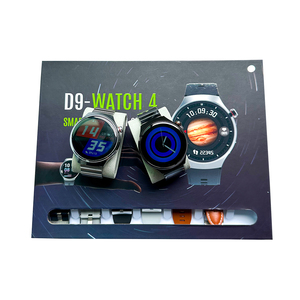 D9-watch 4 con 7 cinghie in pelle di metallo senza fili di gomma caricabatterie BT chiamata grande batteria orologio musicale lettore multifunzione Smart Watch - Product Image 5