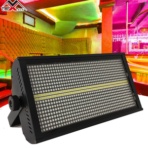 Aluminium1000W DMX512 Control automático Luz estroboscópica LED con atenuación Pantalla LCD a todo color para uso en interiores