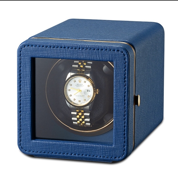 Azul con LED, parada automática y 5 modos de velocidad