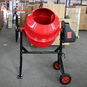 Fabrika doğrudan 120 140 160 200 litre küçük kapasiteli makine elektrikli beton çimento mikseri için yapı araçları - Product Image 3