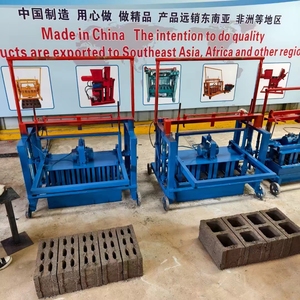 High Yield and Cost-efficiency Interlocking <strong>Block</strong> <strong>Machine</strong> Automatic With Mobile Wheels Egg-laying Brick <strong>Maker</strong> - Product Image 6