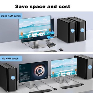 Hdmi 2.0 KVM交换机共享1个显示器4K 60Hz 4 USB用于个人电脑切换器4k hdmi Usb Kvm交换机 - Product Image 6
