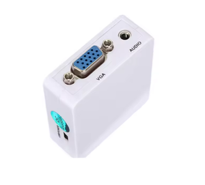 <strong>VGA</strong> to HDMIScaler Converter 1080P 60Hz, Analog Audio to Digital - Product Image 4