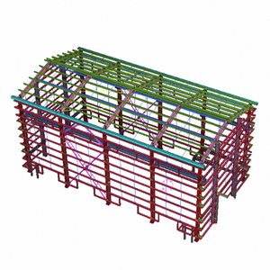 Custom Steel <strong>Structure</strong> Shed Manufacturing Design Company Galvanized Strut Channel Warehouse Construction in China - Product Image 1