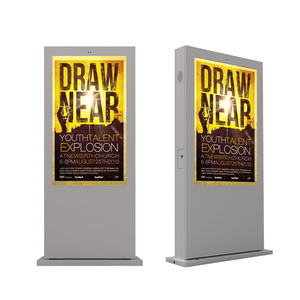 Bus Station Outdoor Digital Signage <strong>Display</strong> <strong>Open</strong> <strong>Frame</strong> <strong>Lcd</strong> Monitor Photo Booth <strong>Android</strong> Touch Screen in Mation Kiosk - Product Image 1