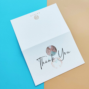 Wholesale Small Business Thank You Card Customized Logo Premium Business Card Gift <strong>Thanks</strong> Card - Product Image 3
