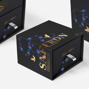 Custom logo Printing Blank Saffron Packing <strong>Box</strong> Cardboard Saffron Packaging <strong>Box</strong> - Product Image 4
