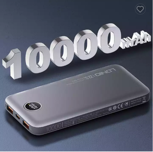 JCX/<strong>Factory</strong> Price Mobile Phones Portable Charger Power Bank 10000mah Capacity with 2 USB <strong>Output</strong> With LED Display Powerbank - Product Image 2