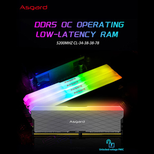 Asgard W2 DDR5 5200MHz 32GBメモリRAM DDR55200 MHz 5600MHz 16GB x2 Memoria RAM DDR5 RGB XMP3.0 - Product Image 2