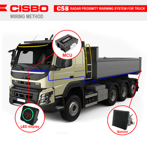 40m PWAS עם פונקציית לוגר נתונים מערכת אזהרת קרבה BSD נקודה עיוורת רדאר ADAS לטווח ארוך 0-40M