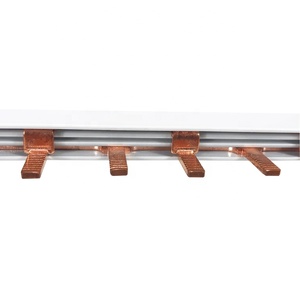 Comb <strong>Busbar</strong> 2P 63A 80A 100A Copper <strong>Busbar</strong> for Electrical Panel Breaker - Product Image 6