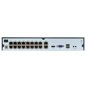 8 puertos PC PoE admiten entrada de audio/salida de audio NVR con 1 interfaz SATA compatible con HDD de 3,5 pulgadas hasta 16TB - Product Image 6