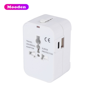 L Universal-Reise-Multifunktions-Stromadapter Mehrsteckschlüssel-Reise-Steckeradapter doppelter USB-Mehrsteckschlüssel EU AU US EU Steckerkonverter - Product Image 4