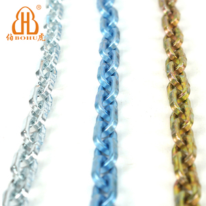 Bohu Link Chain โซ่ G80สี่เหลี่ยม8มม. ทำจากสังกะสีชุบโลหะผสมเหล็กเชื่อมโครงสร้างแบบลากเพื่อความสะดวกในการใช้งาน - Product Image 2