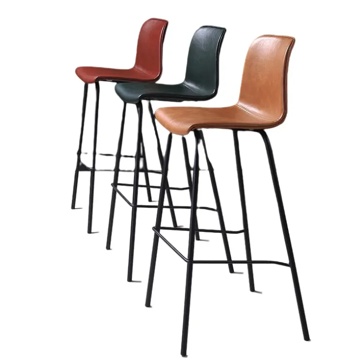 Hot Koop Kwaliteit Hoge Krukken Bar Stoelen Moderne Lederen Barkruk Bar Meubels Stoelen