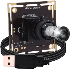 ELP 1 Megapixel Aptina AR0144 720P 60FPS keine Verzerrung Monochrome Global Shutter USB-Kamera modul Himbeer-Pi